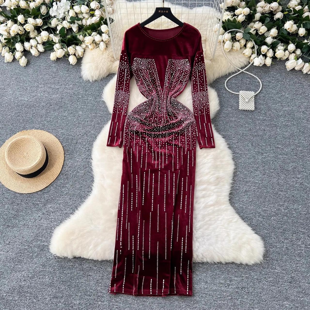 jeweled bodycon dress 22669