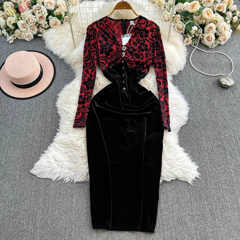 red dress black cardigan Black Contrast Ribbon Tie Knit Cardigan main image 1