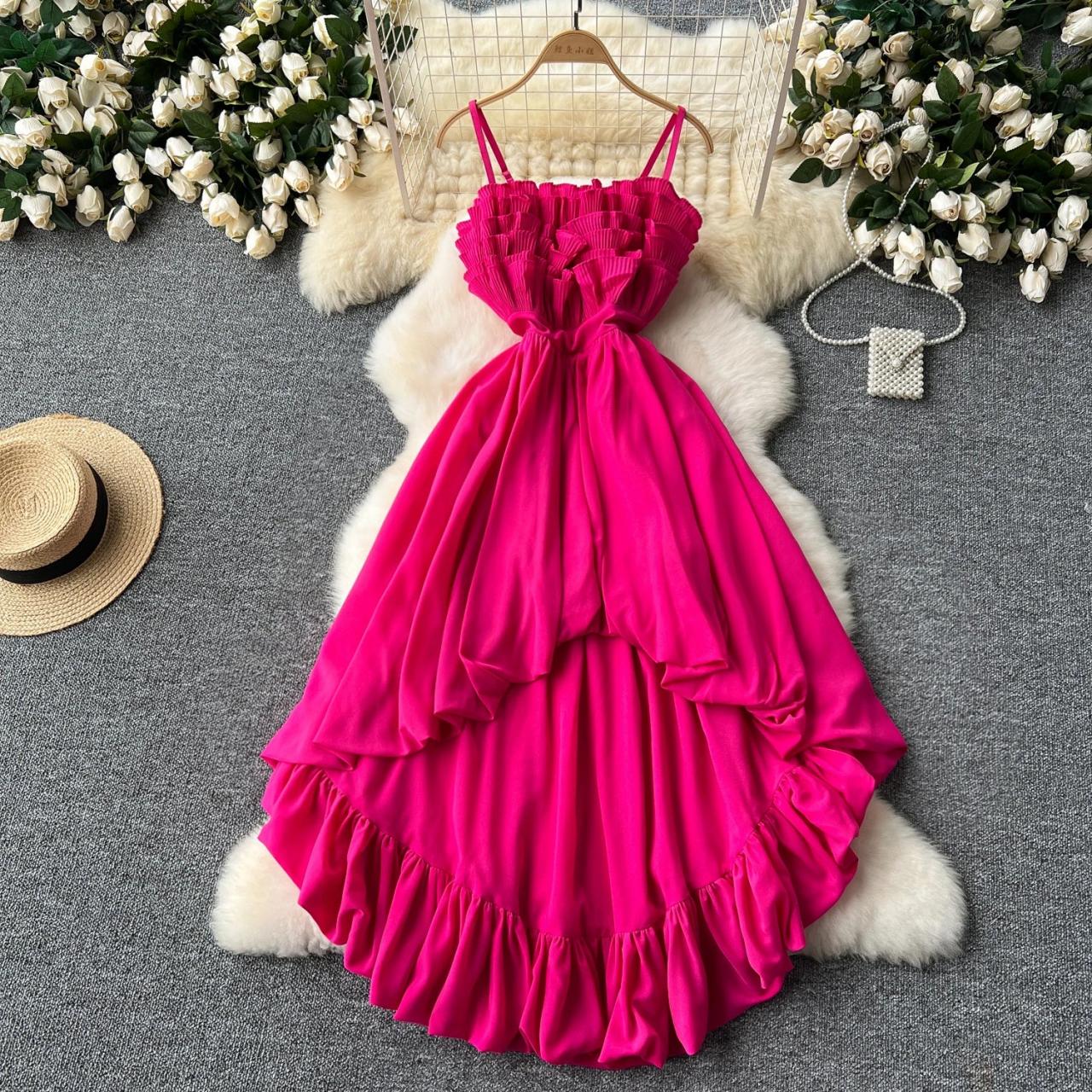 purple beach maxi dress Elysia Mesh Maxi Dress main image 0