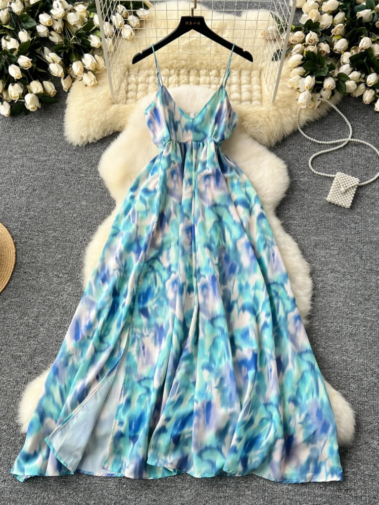 pale blue maxi dress Light Blue Asymmetric One Shoulder Maxi Dress - Event Dresses