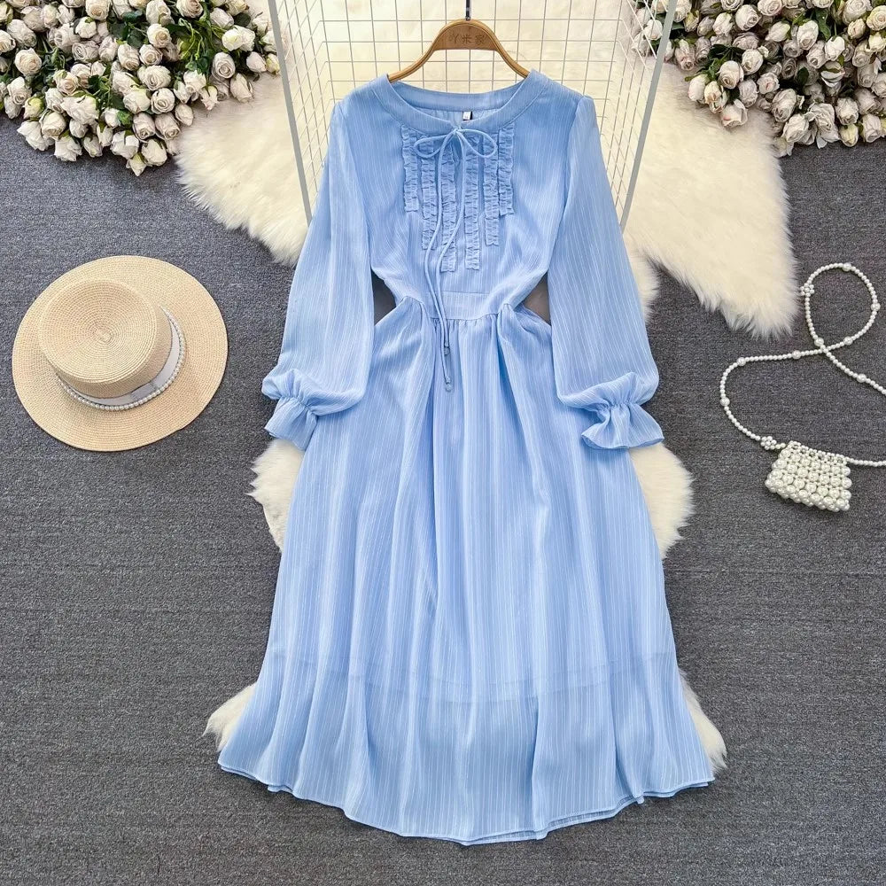 lilac midi dresses Lilac Lace Midi Dress – self-portrait-US