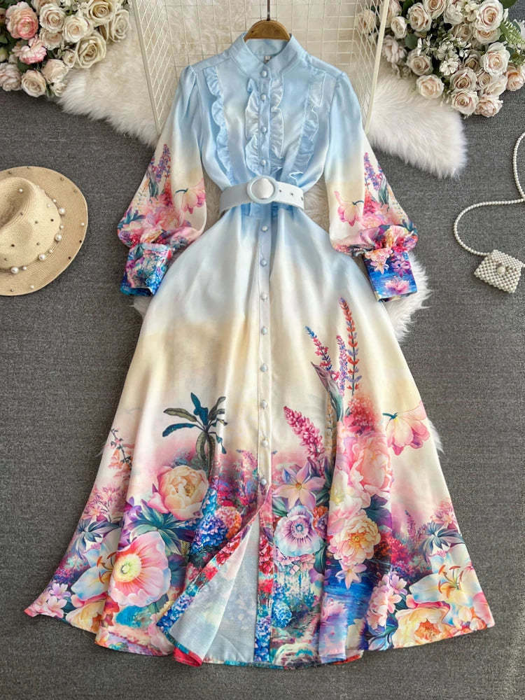 pastel color maxi dresses LEILA MAXI DRESS IN DREAMY PASTELS | CULT MIA